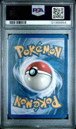 1999 POKEMON BASE SET UNLIMITED #6 GYARADOS-HOLO PSA 8 - Image 2