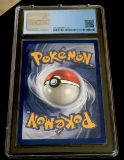 1999 POKEMON JUNGLE MEOWTH GOLD FRUIT ROLL UP PROMO-GRADED CGC 7.5 NEAR MINT+ - Image 2
