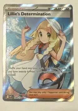 Lillie’s Determination 169/132 English Pokemon TCG Near Mint - Image 1