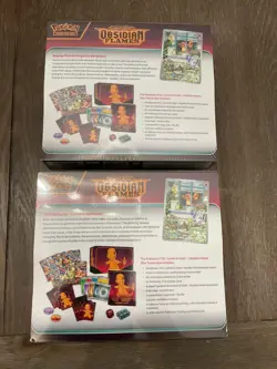 2x Pokemon Scarlet Violet Obsidian Flames Elite Trainer Box ETB Sealed - Image 2