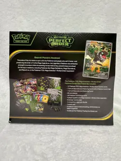 Perfect Order POKEMON CENTER Exclusive Elite Trainer Box ETB Carefully Packaged - Image 2