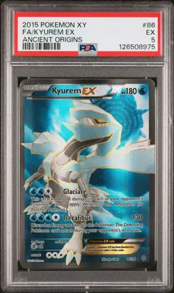 2015 POKEMON ANCIENT ORIGINS KYUREM EX #86 PSA 5 EX #126508975 - Image 1