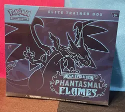 🔥🔥Phantasmal Flames Elite Trainer Box ETB Factory Sealed Pokemon TCG🔥🔥 - Image 1