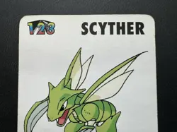 1998 Pokemon Scyther #123 KFC Promo Mini RARE! - Image 3