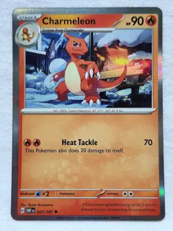 Charmeleon 027/197 Obsidian Flames Reverse Holo Pokemon TCG - Image 1