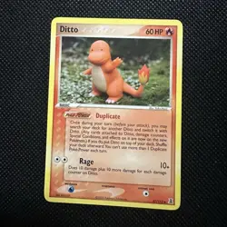 Ditto (Charmander) 37/113 Delta Species Uncommon 60 HP Pokemon TCG 2005 - Image 1
