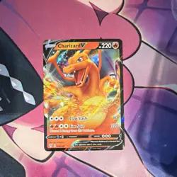 Pokemon Charizard V 019/189 Darkness Ablaze Ultra Rare Full Art Holo 220 HP - Image 3