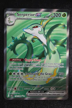 Serperior ex 156/086 - Pokemon TCG - Scarlet & Violet Black Bolt - Image 1