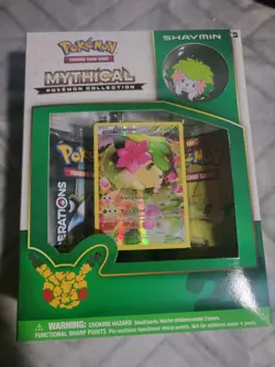 Pokemon Mythical Collection Pin Box 20th Anniversary- Shaymin NEW - Image 1