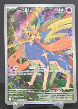 Pokemon Zacian #100/094 English PFL Phantasmal Flames Illustration Rare - Image 1