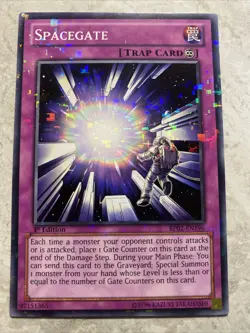 Yugioh - Spacegate - BP02-EN196 - Mosaic Rare 1st Edition - Image 1