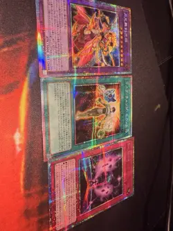 YuGiOh Japanese Limit Over Collection: Heroes (Set Of 3 Prismatics) - Image 1