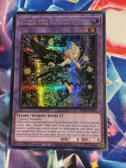 Yu-Gi-Oh! TCG Hugin the Runick Wings MP23-EN249 Prismatic Secret Rare NM/M - Image 1