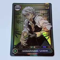 Sbinazugawa Sanemi - Demon Slayer Trading Card Game Holo Foil Cool Art Tc8 - Image 1