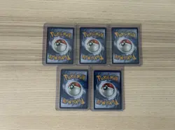 Set of 5 Pokemon World Championship 2025 Black Star Promo Pikachu SVP 225 Cards - Image 2