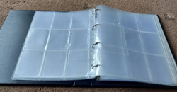 TRADING CARD SLEEVES-- OVER 400 CLEAR SLEEVES IN FOLDER - Image 2