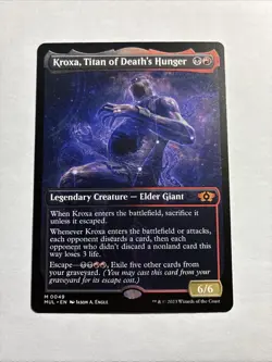 Kroxa, Titan of Death's Hunger - March of the Machine MTG Plus Bonus Card!!! - Image 1