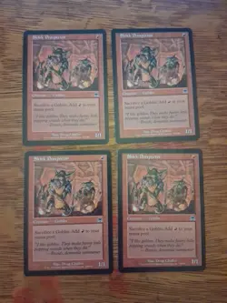 Mtg 4x 🔮 SKIRK PROSPECTOR 🔮 Onslaught – MTG Magic the Gathering 1 Damaged - Image 1