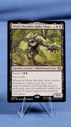 Shark Shredder, Killer Clone 73 - NM - Teenage Mutant Ninja Turtles - MTG - Image 1