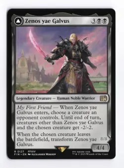 Zenos yae Galvus 0127 (R) MTG FINAL FANTASY (FIN) - Image 1