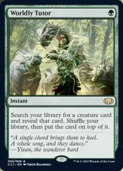 MTG Worldly Tutor - 6 / English / Near Mint - Image 1