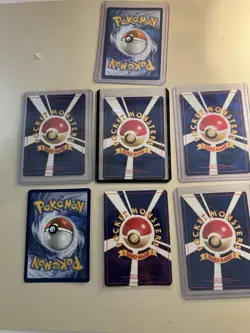 English + Vintage Japanese Pokemon Cards Lot Dark Slowbro, Espeon, Fearow, Etc. - Image 2