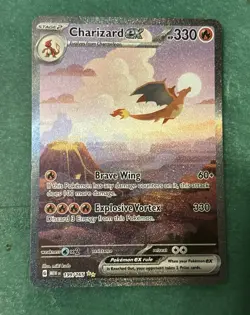 Pokemon Charizard ex Special Illustration Rare 199/165 SV151 Holo EX - Image 1