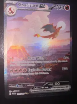 Pokemon Charizard ex Special Illustration Rare 199/165 SV151 Holo EX - Image 4