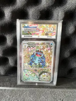Pokemon TCG: Seismitoad IR 105/086 Black Bolt - ACE 10 Gem Mint - Image 1