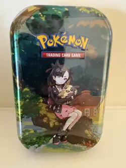 Pokemon Crown Zenith Mini Tin Marnie & Morpeko English 2023 - Image 1