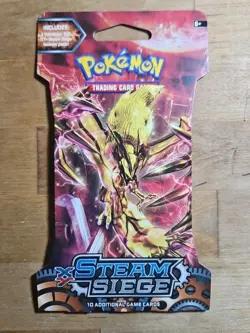 Pokemon XY Steam Siege Sleeved Booster Pack Factory Sealed 08 - Image 1