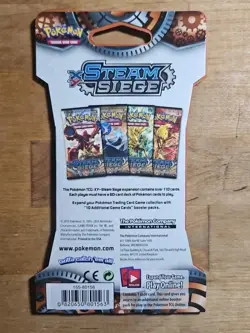 Pokemon XY Steam Siege Sleeved Booster Pack Factory Sealed 08 - Image 2