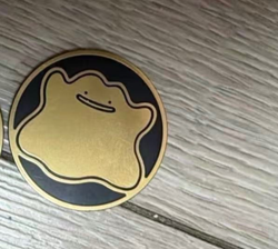 Pokemon TCG Ditto Plastic medal all types 151 Chinese - Image 3