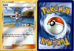 Lana 117/147 UC Burning Shadows Pokemon Reverse Holo NM - Image 3
