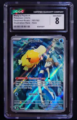 MISTY'S PSYDUCK #193 ~ POKEMON DESTINED RIVALS ~ STRICTER GRADING THAN PSA - Image 1