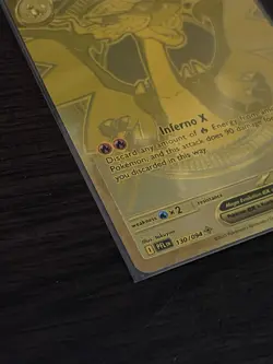 Mega Charizard X EX 130/094 Gold Secret Rare – Phantasmal Flames – Pack Fresh - Image 4