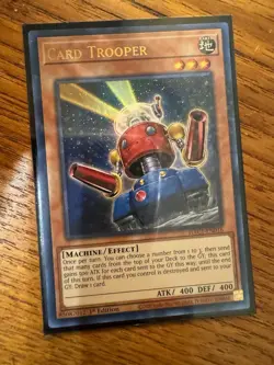 Card Trooper (HAC1-EN016) - Ultra Duel Terminal - 1st Edition Yugioh Card - Image 1