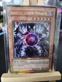 Caius the Shadow Monarch - Gold Rare - GLD2-EN033 - Limitied Edition LP - Image 1