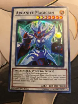 Yugioh! Arcanite Magician - 1st ed Super Rare - INCH-EN049 - VLP - Image 1
