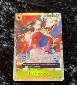 Boa Hancock SR OP14-112 The Azure Sea's Seven English One Piece TCG Super Rare - Image 1