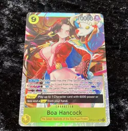 Boa Hancock SR OP14-112 The Azure Sea's Seven English One Piece TCG Super Rare - Image 2