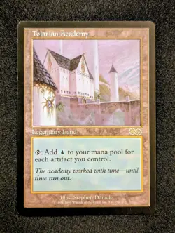 Tolarian Academy [Urza's Saga] - MTG Magic the Gathering - LP/EX - Image 1