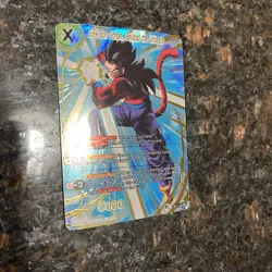 SS4 Son Gohan Beyond the Ultimate SPR Foil Dragon Ball Super Card Game | LP/NM - Image 3