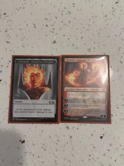 Chandra, Awakened Inferno #875 (NM) Commander Masters CMM Magic MTG With Token - Image 1