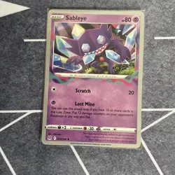 Pokemon TCG Lost Origin World Championships 2023 Deck Exclusive Sableye - NM - Image 1