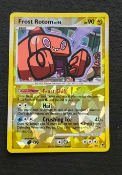 Frost Rotom - Pokemon TCG Rising Rivals RT2 'Secret' Holo Rare Near Mint - Image 1