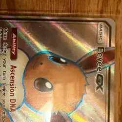 Eevee GX - SM242 Black Star Promo Full Art Pokemon - NM/MINT - Image 3