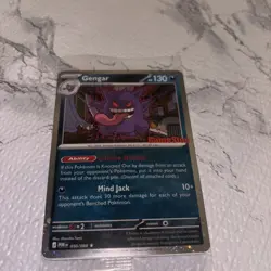 Pokemon Perfect Order Promo Lot of 3!! GENGAR STAMPED, LUXRAY STAMPED, ETB PROMO - Image 3