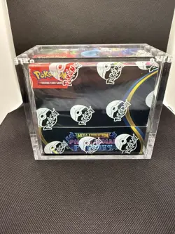 Pokemon Mega Evolution PHANTASMAL FLAMES Booster Box Factory Sealed w/Acrylic - Image 1