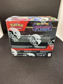 Pokemon Mega Evolution PHANTASMAL FLAMES Booster Box Factory Sealed w/Acrylic - Image 3